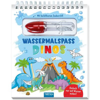 Trötsch Le plaisir de peindre à l'eau avec le crayon magique Dinosaure - Publicité Trötsch Le plaisir de peindre à l'eau avec le crayon magique Dinosaure - Publicité