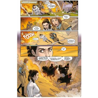 Panini Star Wars Comics: Die Schlacht von Jakku 3 - Das letzte Gefecht, Fiction de Alex Segura, Jethro Morales, Leonard Kirk, Matthias Wieland - Publicité Panini Star Wars Comics: Die Schlacht von Jakku 3 - Das letzte Gefecht, Fiction de Alex Segura, Jethro Morales, Leonard Kirk, Matthias Wieland - Publicité
