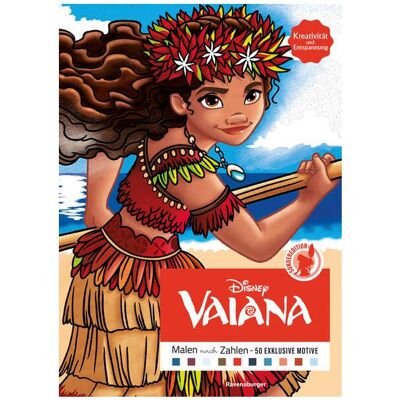 Ravensburger Disney Malen nach Zahlen - Vaiana - Publicité Ravensburger Disney Malen nach Zahlen - Vaiana - Publicité