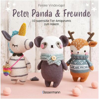 Bassermann Peter Panda & Freunde. 10 supersüsse Tier-Amigurumis zum Häkeln, Guide de Femke Vindevogel, Mark Davison, Mia Kessler, Stacy Grant - Publicité Bassermann Peter Panda & Freunde. 10 supersüsse Tier-Amigurumis zum Häkeln, Guide de Femke Vindevogel, Mark Davison, Mia Kessler, Stacy Grant - Publicité