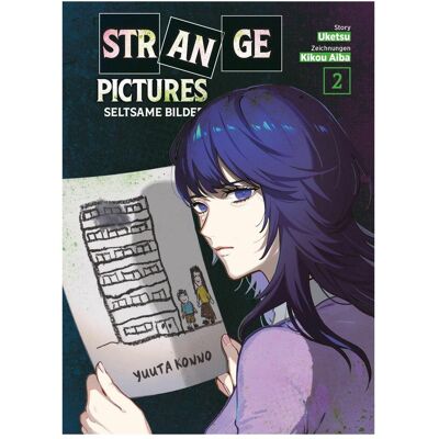 Panini Strange Pictures – Seltsame Bilder 02, Fiction de Katrin Stamm, Kikou Aiba, Uketsu - Publicité Panini Strange Pictures – Seltsame Bilder 02, Fiction de Katrin Stamm, Kikou Aiba, Uketsu - Publicité