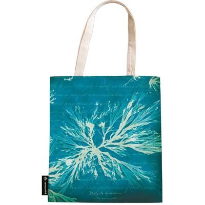 Paperblanks, Cahier + bloc-notes, Sacs en toile - Fleurs Marines - Sac en toile - - Publicité Paperblanks, Cahier + bloc-notes, Sacs en toile - Fleurs Marines - Sac en toile - - Publicité