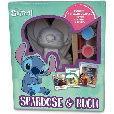 Panini, Tirelire, Disney Stitch: Spardose & Buch - Publicité Panini, Tirelire, Disney Stitch: Spardose & Buch - Publicité