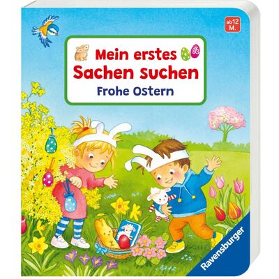 Ravensburger, Livres pour bébé, Ma première recherche d'objets : Joyeuses Pâques, Livre d'images cartonné 12 mois et +, Livre (Allemand) - Publicité Ravensburger, Livres pour bébé, Ma première recherche d'objets : Joyeuses Pâques, Livre d'images cartonné 12 mois et +, Livre (Allemand) - Publicité