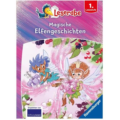 Ravensburger Leserabe Sonderausgaben - Magische Elfengeschichten, Livre pour enfants de Betina Gotzen-Beek, Henriette Wich, Almud Kunert, Elke Broska, Anja Kiel, Iris Tritsch, Michael Mantel - Publicité Ravensburger Leserabe Sonderausgaben - Magische Elfengeschichten, Livre pour enfants de Betina Gotzen-Beek, Henriette Wich, Almud Kunert, Elke Broska, Anja Kiel, Iris Tritsch, Michael Mantel - Publicité