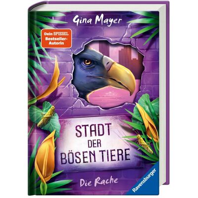 Ravensburger Stadt der bösen Tiere, Band 4: Die Rache, Livre pour enfants de Gina Mayer - Publicité Ravensburger Stadt der bösen Tiere, Band 4: Die Rache, Livre pour enfants de Gina Mayer - Publicité