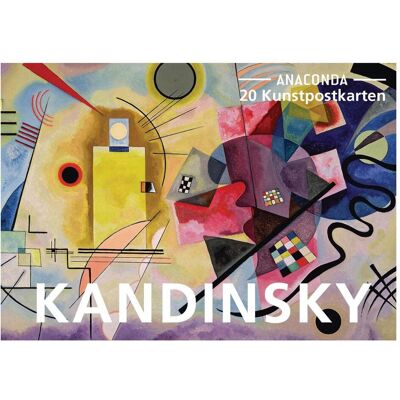 Anaconda, Carte de vœux + papier à lettres, Set de cartes postales Wassily Kandinsky (20 pcs) - Publicité Anaconda, Carte de vœux + papier à lettres, Set de cartes postales Wassily Kandinsky (20 pcs) - Publicité