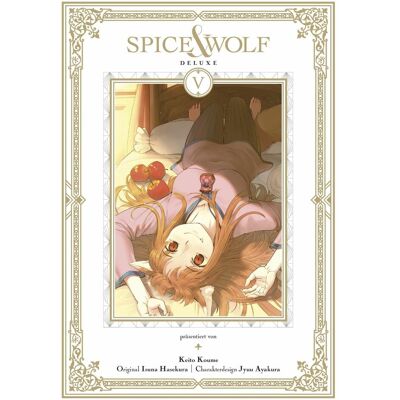 Panini Spice & Wolf Deluxe 05, Fiction de Keito Koume, Isuna Hasekura - Publicité Panini Spice & Wolf Deluxe 05, Fiction de Keito Koume, Isuna Hasekura - Publicité