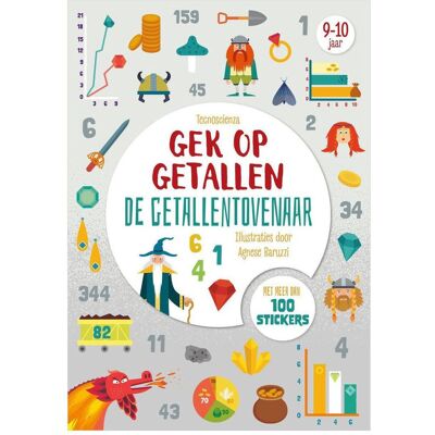 Rebo, Autocollants, Zahlenzauberer – Verrückt nach Zahlen – Über 100 Aufkleber (100 Autocollants) - Publicité Rebo, Autocollants, Zahlenzauberer – Verrückt nach Zahlen – Über 100 Aufkleber (100 Autocollants) - Publicité