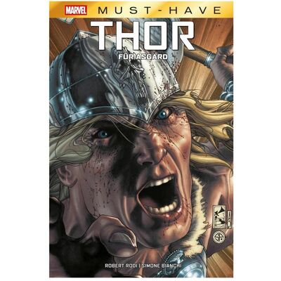 Panini Marvel Must-Have: Thor - Für Asgard, Fiction de Simone Bianchi, Robert Rodi, Reinhard Schweizer - Publicité Panini Marvel Must-Have: Thor - Für Asgard, Fiction de Simone Bianchi, Robert Rodi, Reinhard Schweizer - Publicité