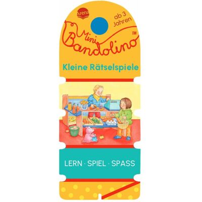Arena Mini Bandolino - Petits jeux de réflexion (Allemand) - Publicité Arena Mini Bandolino - Petits jeux de réflexion (Allemand) - Publicité