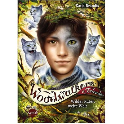 Arena Woodwalkers & Friends. Wilder Kater, weite Welt, Livre pour enfants de Claudia Carls, Katja Brandis - Publicité Arena Woodwalkers & Friends. Wilder Kater, weite Welt, Livre pour enfants de Claudia Carls, Katja Brandis - Publicité