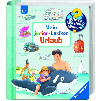Ravensburger Wieso? Weshalb? Warum? Mein junior-Lexikon: Urlaub, Livre pour enfants de Peter Nieländer - Publicité Ravensburger Wieso? Weshalb? Warum? Mein junior-Lexikon: Urlaub, Livre pour enfants de Peter Nieländer - Publicité