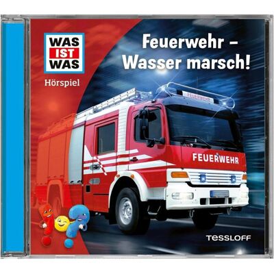 Tessloff Jeu audio WAS IST WAS. Pompiers - De l'eau!, Livres audio de Johannes Disselhoff, Carolina Zimmermann - Publicité Tessloff Jeu audio WAS IST WAS. Pompiers - De l'eau!, Livres audio de Johannes Disselhoff, Carolina Zimmermann - Publicité
