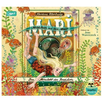 Magellan Mari - Fille de la mer - L'amulette de Poséidon (mp3-CD), Livres audio de Christiane Rittershausen - Publicité Magellan Mari - Fille de la mer - L'amulette de Poséidon (mp3-CD), Livres audio de Christiane Rittershausen - Publicité