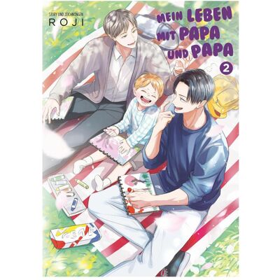 Panini Mein Leben mit Papa und Papa 02, Fiction de Benjamin Rusch, Roji - Publicité Panini Mein Leben mit Papa und Papa 02, Fiction de Benjamin Rusch, Roji - Publicité
