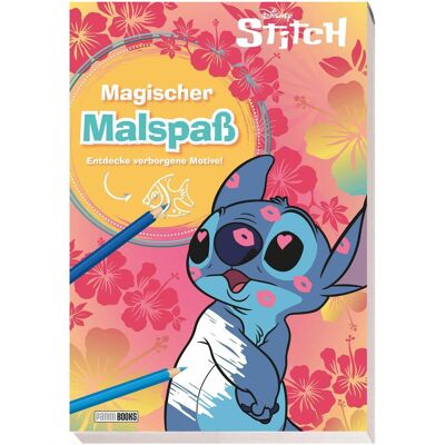 Panini Disney Stitch: Magischer Malspass - Entdecke verborgene Motive! - Publicité Panini Disney Stitch: Magischer Malspass - Entdecke verborgene Motive! - Publicité