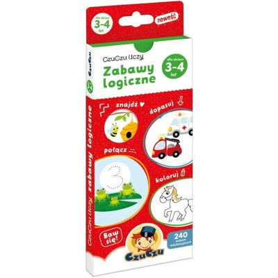 Czuczu uczy Zabawy logiczne dla dzieci od 3-4 lat (3 - 4 Années) - Publicité Czuczu uczy Zabawy logiczne dla dzieci od 3-4 lat (3 - 4 Années) - Publicité