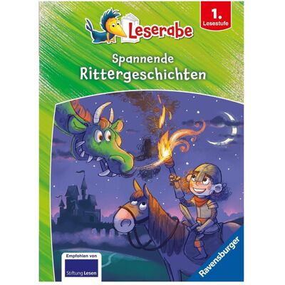 Ravensburger Leserabe Sonderausgaben - Spannende Rittergeschichten, Livre pour enfants de Henriette Wich, Katja Reider, Heinz Janisch, Michael Bayer, Birgit Antoni, Michael Mantel - Publicité Ravensburger Leserabe Sonderausgaben - Spannende Rittergeschichten, Livre pour enfants de Henriette Wich, Katja Reider, Heinz Janisch, Michael Bayer, Birgit Antoni, Michael Mantel - Publicité