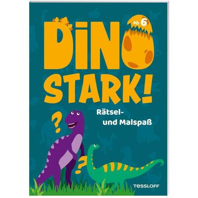 Tessloff Dinostark! Rätsel- und Malspass, Livre pour enfants de Stefan Lohr, Sandra Schmidt, Nadja Schwendemann, Corina Beurenmeister - Publicité Tessloff Dinostark! Rätsel- und Malspass, Livre pour enfants de Stefan Lohr, Sandra Schmidt, Nadja Schwendemann, Corina Beurenmeister - Publicité
