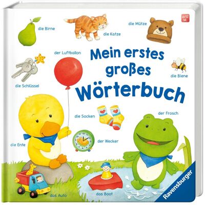 Ravensburger, Livres pour bébé, Mein erstes grosses Wörterbuch (Allemand) - Publicité Ravensburger, Livres pour bébé, Mein erstes grosses Wörterbuch (Allemand) - Publicité