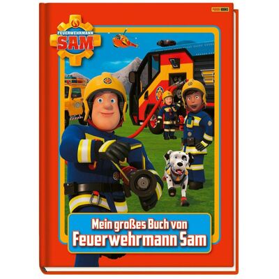 Feuerwehrmann Sam: Mein grosses Buch von Feuerwehrmann Sam, Livre pour enfants de Panini - Publicité Feuerwehrmann Sam: Mein grosses Buch von Feuerwehrmann Sam, Livre pour enfants de Panini - Publicité