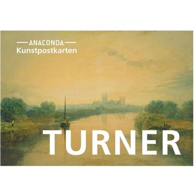 Anaconda, Carte de vœux + papier à lettres, Set de cartes postales William Turner (20 pcs) - Publicité Anaconda, Carte de vœux + papier à lettres, Set de cartes postales William Turner (20 pcs) - Publicité