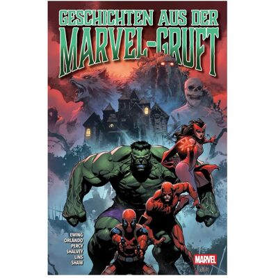 Panini Geschichten aus der Marvel-Gruft, Fiction de Al Ewing, Paul Azaceta - Publicité Panini Geschichten aus der Marvel-Gruft, Fiction de Al Ewing, Paul Azaceta - Publicité