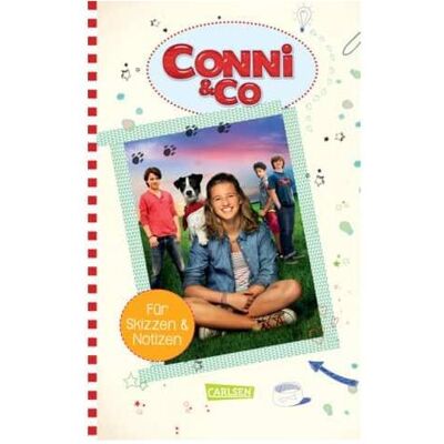 Carlsen, Cahier + bloc-notes, Carnet de notes Conni & Co (Couverture rigide) - Publicité Carlsen, Cahier + bloc-notes, Carnet de notes Conni & Co (Couverture rigide) - Publicité