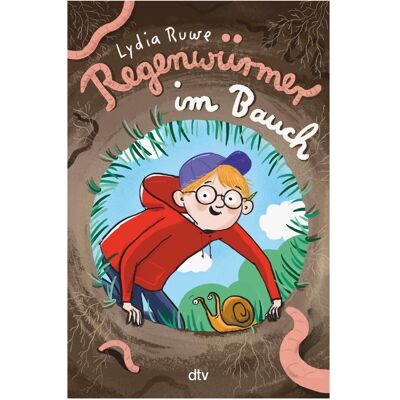 DTV Regenwürmer im Bauch, Livre pour enfants de Lydia Ruwe - Publicité DTV Regenwürmer im Bauch, Livre pour enfants de Lydia Ruwe - Publicité