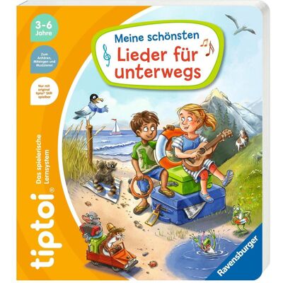 Ravensburger tiptoi Meine schönsten Lieder für unterwegs, Livre pour enfants de Cee Neudert - Publicité Ravensburger tiptoi Meine schönsten Lieder für unterwegs, Livre pour enfants de Cee Neudert - Publicité