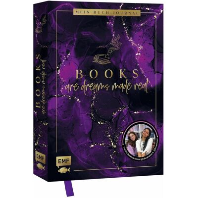 Edition Fischer Books are dreams made real – Mein Buch-Journal – von den Booktokerinnen @tabeajoanna und, Livre pour enfants de Tabea Grunert, Vanessa Bezikofer - Publicité Edition Fischer Books are dreams made real – Mein Buch-Journal – von den Booktokerinnen @tabeajoanna und, Livre pour enfants de Tabea Grunert, Vanessa Bezikofer - Publicité
