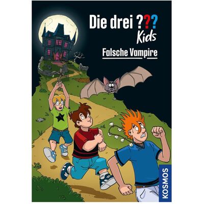Kosmos Die drei??? Kids, 94, Falsche Vampire, Livre pour enfants de Ulf Blanck, Marco Armbruster - Publicité Kosmos Die drei??? Kids, 94, Falsche Vampire, Livre pour enfants de Ulf Blanck, Marco Armbruster - Publicité