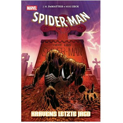 Panini Spider-Man: Kravens letzte Jagd (Pocket Edition), Fiction de J.M. DeMatteis, Mike Zeck, Reinhard Schweizer - Publicité Panini Spider-Man: Kravens letzte Jagd (Pocket Edition), Fiction de J.M. DeMatteis, Mike Zeck, Reinhard Schweizer - Publicité