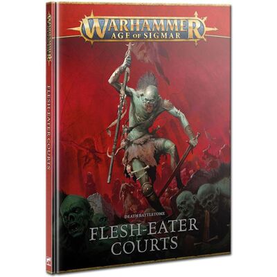 Games Workshop Warhammer AoS - Battletome V.4 Flesh-Eater Courts (En) (Carton) - Publicité Games Workshop Warhammer AoS - Battletome V.4 Flesh-Eater Courts (En) (Carton) - Publicité