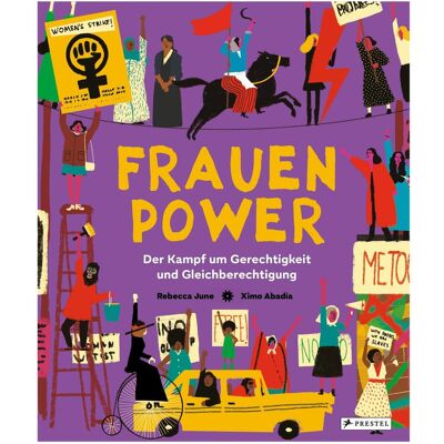 Prestel Frauenpower, Livre pour enfants de Rebecca June, Ximo Abadía, Hanna Christine Fliedner - Publicité Prestel Frauenpower, Livre pour enfants de Rebecca June, Ximo Abadía, Hanna Christine Fliedner - Publicité