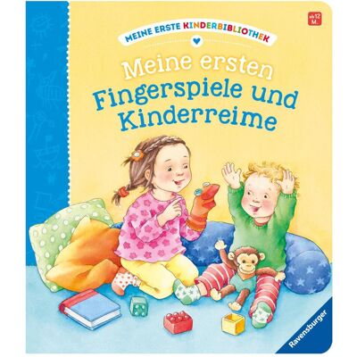 Ravensburger, Livres pour bébé, Mes premiers jeux de doigts et comptines (Allemand) - Publicité Ravensburger, Livres pour bébé, Mes premiers jeux de doigts et comptines (Allemand) - Publicité