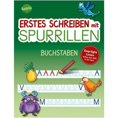 Arena Reimers:Erstes Schreiben mit Spurrillen, Livre pour enfants de Silke Reimers - Publicité Arena Reimers:Erstes Schreiben mit Spurrillen, Livre pour enfants de Silke Reimers - Publicité