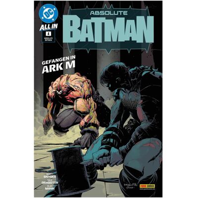 Panini Snyder:Absolute Batman, Fiction de Ralph Kruhm, Scott Snyder, Nick Dragotta, Clay Mann - Publicité Panini Snyder:Absolute Batman, Fiction de Ralph Kruhm, Scott Snyder, Nick Dragotta, Clay Mann - Publicité