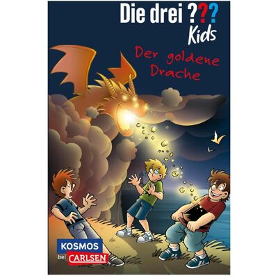 Carlsen Die drei??? Kids: Der goldene Drache, Livre pour enfants de Boris Pfeiffer, Kim Schmidt - Publicité Carlsen Die drei??? Kids: Der goldene Drache, Livre pour enfants de Boris Pfeiffer, Kim Schmidt - Publicité