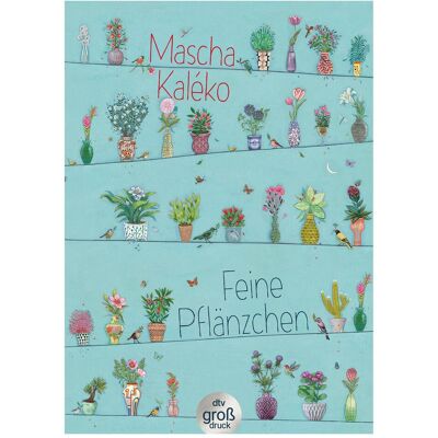 DTV Feine Pflänzchen, Fiction de Masha Kaléko - Publicité DTV Feine Pflänzchen, Fiction de Masha Kaléko - Publicité