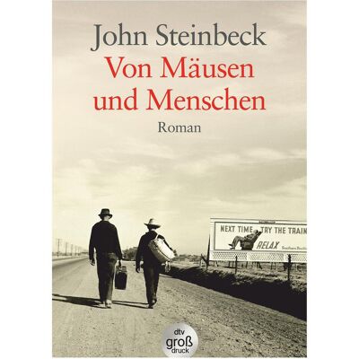 DTV Von Mäusen und Menschen, Fiction de John Steinbeck - Publicité DTV Von Mäusen und Menschen, Fiction de John Steinbeck - Publicité