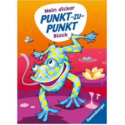 Ravensburger Mein dicker Punkt-zu-Punkt-Block, Livre pour enfants de Simone Pahl, Stefan Lohr - Publicité Ravensburger Mein dicker Punkt-zu-Punkt-Block, Livre pour enfants de Simone Pahl, Stefan Lohr - Publicité