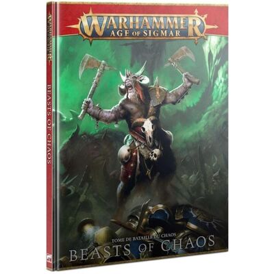 Games Workshop Warhammer AoS - Battletome Beasts of Chaos (2023) (Fr) - Publicité Games Workshop Warhammer AoS - Battletome Beasts of Chaos (2023) (Fr) - Publicité