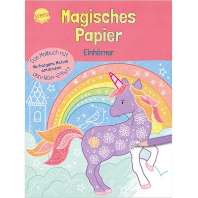 Arena Dehmer:Papier magique - Le livre de coloriage m - Publicité Arena Dehmer:Papier magique - Le livre de coloriage m - Publicité
