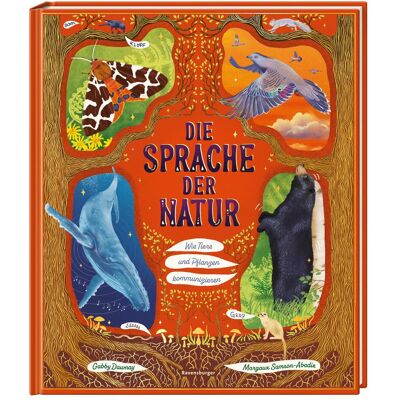 Ravensburger Die Sprache der Natur - ein Sachbuch über Tiere und Pflanzen für Kinder ab 4 Jahre 48 zauberhafte, Livre pour enfants de Gabby Dawnay, Karin Ehrhardt, Margaux Samson Abadie - Publicité Ravensburger Die Sprache der Natur - ein Sachbuch über Tiere und Pflanzen für Kinder ab 4 Jahre 48 zauberhafte, Livre pour enfants de Gabby Dawnay, Karin Ehrhardt, Margaux Samson Abadie - Publicité