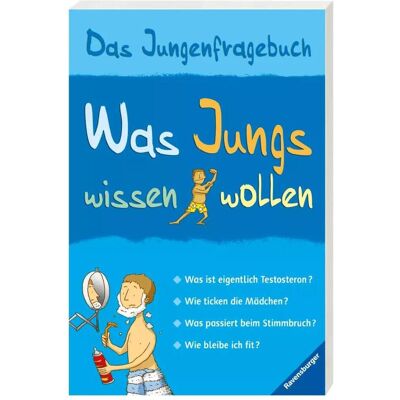 Ravensburger Was Jungs wissen wollen, Livre pour enfants de Alex Frith, Adam Larkum, Wolfgang Hensel - Publicité Ravensburger Was Jungs wissen wollen, Livre pour enfants de Alex Frith, Adam Larkum, Wolfgang Hensel - Publicité