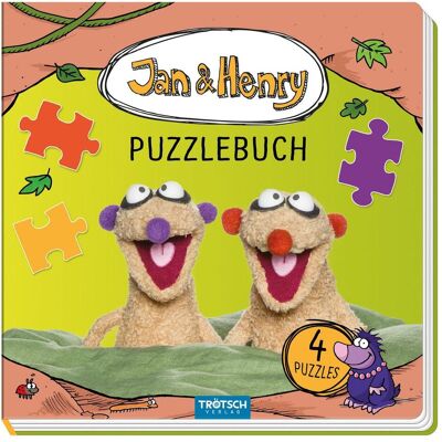 Trötsch Jan und Henry Puzzlebuch mit 4 Puzzle (9 pièces) - Publicité Trötsch Jan und Henry Puzzlebuch mit 4 Puzzle (9 pièces) - Publicité