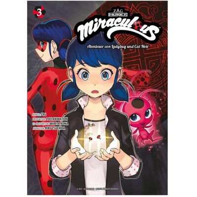 Panini Miraculous - Die Abenteuer von Ladybug und Cat Noir (Manga) 03, Fiction - Publicité Panini Miraculous - Die Abenteuer von Ladybug und Cat Noir (Manga) 03, Fiction - Publicité
