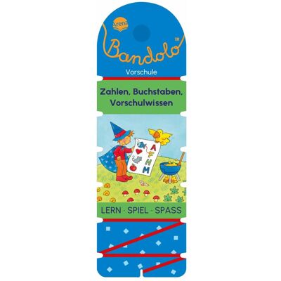 Arena Bandolo. Zahlen, Buchstaben, Vorschulwissen (Allemand, 3 - 5 Années) - Publicité Arena Bandolo. Zahlen, Buchstaben, Vorschulwissen (Allemand, 3 - 5 Années) - Publicité